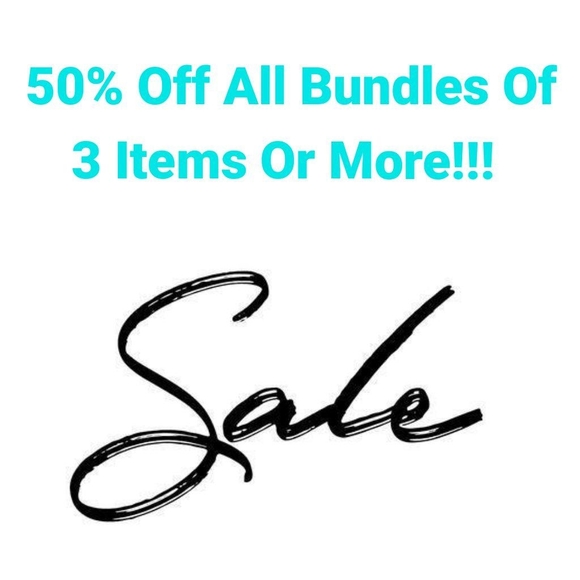 50% Off All Bundles of 3 Items Or More!! - Picture 3 of 4